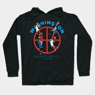 Washington Wizards DC Basketball team Hoodie